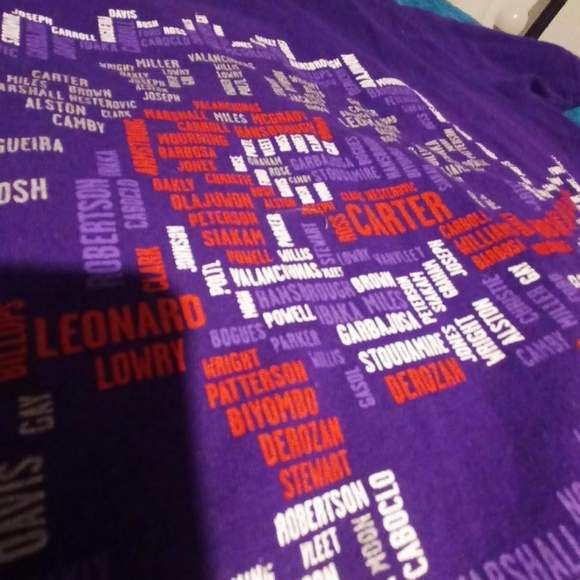 Small Mens Raptors Tee - Picture 3 of 3